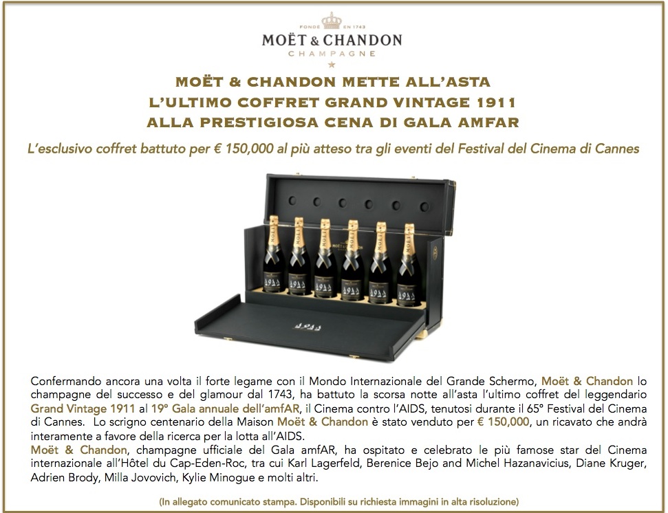 Moet & Chandon 1911 Grand Vintage collection